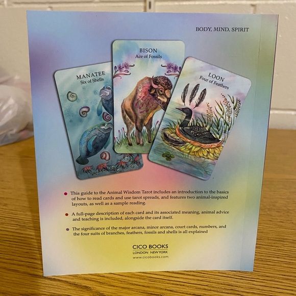 Animal Wisdom Tarot oracle witch fortune-telling cards and guide set - Picture 7 of 7
